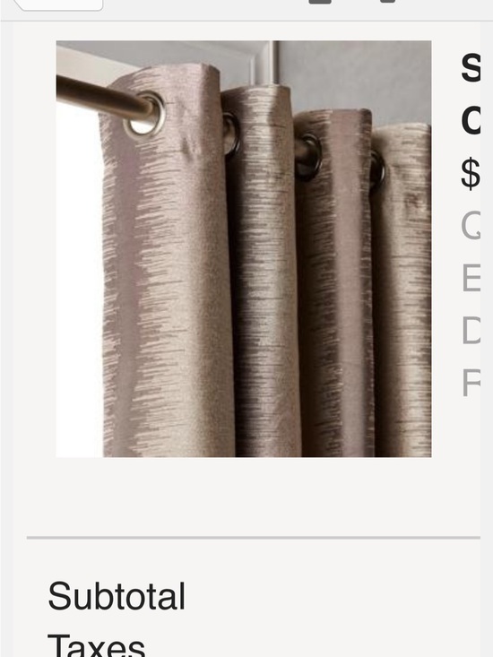 Bouclair Other - Bouclair Straker Blackout Curtains (set)